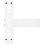Patas para mesa de centro en forma de T (2 unidades), color blanco, 38 x 25 x (42-43) cm, acero | Foro24.es | Tu tienda online para hogar, jardín y más Foro24.es