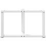 Patas para mesa de centro en forma de T (2 unidades), color blanco, 60 x 25 x (42-43) cm, acero | Foro24.es | Tu tienda online para hogar, jardín y más Foro24.es