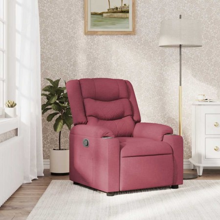 Sillón reclinable de tela rojo tinto von , Sessel - Ref: Foro24-4019922, Preis: 229,48 €, Rabatt: %
