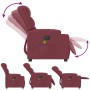 Sillón de masaje reclinable de tela color vino tinto von , Sessel - Ref: Foro24-4019929, Preis: 219,19 €, Rabatt: %