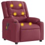 Sillón de masaje reclinable de tela color vino tinto von , Sessel - Ref: Foro24-4019929, Preis: 219,19 €, Rabatt: %