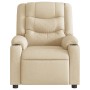 Sillón de masaje reclinable de tela crema von , Sessel - Ref: Foro24-4019934, Preis: 236,86 €, Rabatt: %