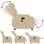 Sillón de masaje reclinable de tela crema von , Sessel - Ref: Foro24-4019934, Preis: 236,86 €, Rabatt: %