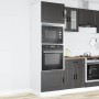Armarios para horno 2 uds Porto negra madera de ingeniería | Foro24.es | Tu tienda online para hogar, jardín y más Foro24.es