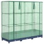 Arriate con cubierta invernadero aspecto ratán 120x40x123 cm von , Töpfe und Pflanzgefäße - Ref: Foro24-4015825, Preis: 87,85...