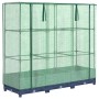 Arriate con cubierta invernadero aspecto ratán 120x40x123 cm von , Töpfe und Pflanzgefäße - Ref: Foro24-4015825, Preis: 87,85...