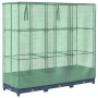 Arriate con cubierta invernadero aspecto ratán 120x40x123 cm von , Töpfe und Pflanzgefäße - Ref: Foro24-4015825, Preis: 87,85...