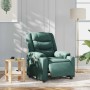 Sillón reclinable eléctrico tela verde oscuro by , Armchairs - Ref: Foro24-3310250, Price: 267,22 €, Discount: %