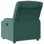 Sillón reclinable eléctrico tela verde oscuro by , Armchairs - Ref: Foro24-3310250, Price: 267,22 €, Discount: %