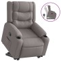 Sillón reclinable elevable tela gris taupe | Foro24.es | Tu tienda online para hogar, jardín y más Foro24.es