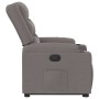 Sillón reclinable elevable tela gris taupe | Foro24.es | Tu tienda online para hogar, jardín y más Foro24.es