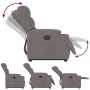 Sillón reclinable elevable tela gris taupe | Foro24.es | Tu tienda online para hogar, jardín y más Foro24.es