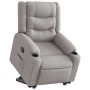 Sillón reclinable elevable de tela gris nube de , Sillones - Ref: Foro24-3310267, Precio: 290,32 €