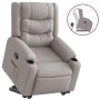 Sillón reclinable elevable de tela gris nube by , Armchairs - Ref: Foro24-3310267, Price: 290,46 €, Discount: %