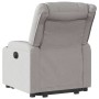 Sillón reclinable elevable de tela gris nube by , Armchairs - Ref: Foro24-3310267, Price: 290,46 €, Discount: %