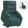 Silla de masaje reclinable de pie de tela verde oscura von , Sessel - Ref: Foro24-3310271, Preis: 301,00 €, Rabatt: %