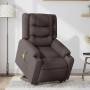 Sillón masaje eléctrico reclinable elevable tela marrón oscuro von , Sessel - Ref: Foro24-3310284, Preis: 360,73 €, Rabatt: %