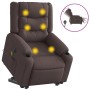 Sillón masaje eléctrico reclinable elevable tela marrón oscuro von , Sessel - Ref: Foro24-3310284, Preis: 360,73 €, Rabatt: %