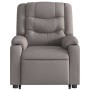 Sillón de masaje eléctrico reclinable elevable tela taupé by , Armchairs - Ref: Foro24-3310286, Price: 335,36 €, Discount: %