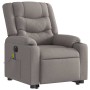 Sillón de masaje eléctrico reclinable elevable tela taupé by , Armchairs - Ref: Foro24-3310286, Price: 335,36 €, Discount: %