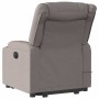 Sillón de masaje eléctrico reclinable elevable tela taupé by , Armchairs - Ref: Foro24-3310286, Price: 335,36 €, Discount: %