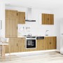 Mueble de cocina Kalmar 7 piezas artesanal roble by , Kitchen cabinets - Ref: Foro24-3314790, Price: 611,59 €, Discount: %