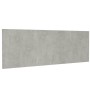 Concrete gray plywood wall headboard 240x1.5x80 cm by vidaXL, Headboards and footboards - Ref: Foro24-811056, Price: 61,73 €,...