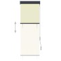 Estor enrollable de exterior color crema 60x250 cm by , Blinds and blinds - Ref: Foro24-145947, Price: 47,96 €, Discount: %