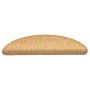 Alfombra autoadhesiva escalera sisal 30 uds 56x17x3 cm sisal von , Treppenmatten - Ref: Foro24-3365865, Preis: 182,77 €, Raba...