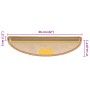 Alfombra autoadhesiva escalera sisal 30 uds 56x17x3 cm sisal von , Treppenmatten - Ref: Foro24-3365865, Preis: 182,77 €, Raba...