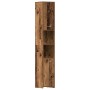 Juego de muebles de baño 4 piezas madera ingeniería envejecida von , Badezimmermöbel - Ref: Foro24-3328553, Preis: 192,14 €, ...