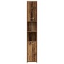 Juego de muebles de baño 4 piezas madera ingeniería envejecida von , Badezimmermöbel - Ref: Foro24-3328553, Preis: 192,14 €, ...