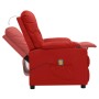 Sillón de masaje de cuero sintético rojo tinto | Foro24.es | Tu tienda online para hogar, jardín y más Foro24.es
