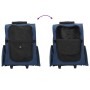 VidaXL - Carrito para mascotas 3 en 1, diseño azul, 48 x 32 x 57 cm, tela Oxford von , Kinderwagen für Haustiere - Ref: Foro2...