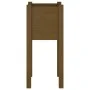 Planters 2 pcs solid honey brown pine wood 31x31x70 cm by vidaXL, Pots and planters - Ref: Foro24-810786, Price: 38,28 €, Dis...