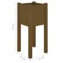 Planters 2 pcs solid honey brown pine wood 31x31x70 cm by vidaXL, Pots and planters - Ref: Foro24-810786, Price: 38,28 €, Dis...