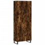 Aparador alto madera contrachapada roble ahumado 69,5x34x180 cm by , Sideboards - Ref: Foro24-3195704, Price: 148,78 €, Disco...