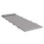 Cojín de tumbona de tela Oxford gris 180x60x4 cm by , Cushions for chairs and sofas - Ref: Foro24-361853, Price: 42,82 €, Dis...