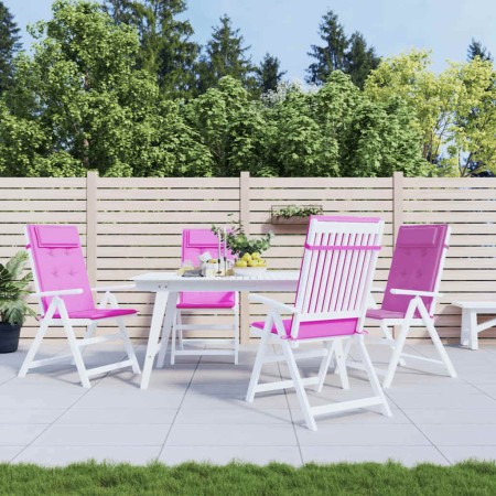Cojines para silla con respaldo alto 4 uds tela Oxford rosa by , Cushions for chairs and sofas - Ref: Foro24-361935, Price: 6...
