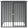 Caseta perros con tejado acero galvanizado negro 110x103x109 cm von , Hundehütten - Ref: Foro24-172347, Preis: 135,77 €, Raba...