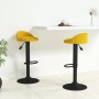 Taburetes de cocina 2 unidades terciopelo amarillo by , Kitchen stools - Ref: Foro24-333608, Price: 109,49 €, Discount: %