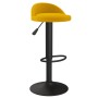 Taburetes de cocina 2 unidades terciopelo amarillo by , Kitchen stools - Ref: Foro24-333608, Price: 109,49 €, Discount: %