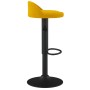 Taburetes de cocina 2 unidades terciopelo amarillo by , Kitchen stools - Ref: Foro24-333608, Price: 109,49 €, Discount: %