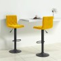 Taburetes de cocina 2 unidades terciopelo amarillo mostaza von , Küchenhocker - Ref: Foro24-333738, Preis: 130,10 €, Rabatt: %