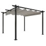 Gartenpavillon mit cremefarbenem Schiebedach 3x3 m von vidaXL, Zelte und Pavillons - Ref: Foro24-318534, Preis: 529,53 €, Rab...