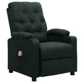 Sillón de masaje de tela verde oscuro von , Elektrische Massagesessel - Ref: Foro24-339118, Preis: 199,93 €, Rabatt: %