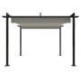 Gartenpavillon mit cremefarbenem Schiebedach 3x3 m von vidaXL, Zelte und Pavillons - Ref: Foro24-318534, Preis: 529,53 €, Rab...