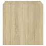 Armario de pared madera contrachapada roble sonoma 37x37x37 cm by , Shelves and shelves - Ref: Foro24-805453, Price: 35,17 €,...