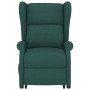 Sillón de masaje elevable tela verde oscuro by , Electric massage chairs - Ref: Foro24-289746, Price: 323,68 €, Discount: %