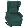 Sillón de masaje elevable tela verde oscuro by , Electric massage chairs - Ref: Foro24-289746, Price: 323,68 €, Discount: %